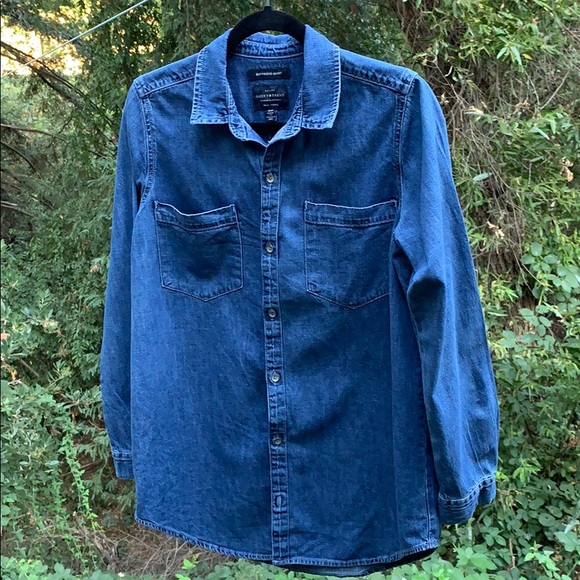 lucky brand boyfriend shirt